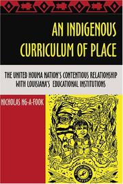 Cover of An Indigenous Curriculum of Place by Nicholas Ng-A-Fook