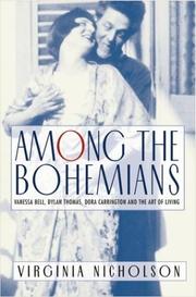 Front cover of Among the Bohemians by Virginia Nicholson