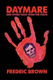 Front cover of Daymare and Other Tales from the Pulps by Fredric Brown