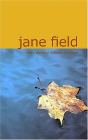 Front cover of Jane Field by Mary Eleanor Wilkins Freeman
