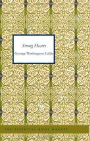 Cover of Strong hearts by George Washington Cable