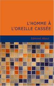 Cover of L'homme à l'oreille cassée by Edmond About