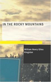 Front cover of In the Rocky Mountains by William Henry Giles Kingston