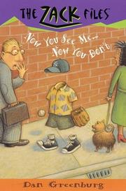 Front cover of Now you see me-- now you don't by Dan Greenburg
