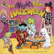 Front cover of The night before Halloween by Natasha Wing