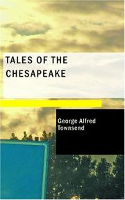 Cover of Tales of the Chesapeake by George Alfred Townsend