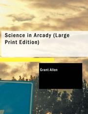Cover of Science in Arcady by Grant Allen