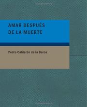 Front cover of Amar después de la muerte by Pedro Calderón de la Barca