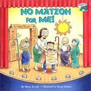 Cover of No Matzoh for Me! by Nancy E. Krulik
