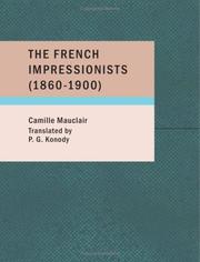 Cover of L'impressionisme by Camille Mauclair