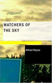 Cover of Watchers of the Sky by Alfred Noyes