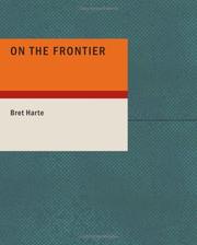 Cover of On the Frontier by Bret Harte