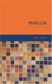 Cover of Maruja by Bret Harte