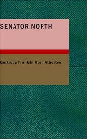 Cover of Senator North by Gertrude Atherton