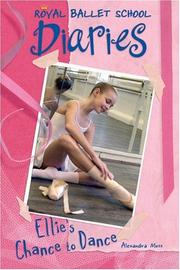 Front cover of Ellie's chance to dance by Alexandra Moss