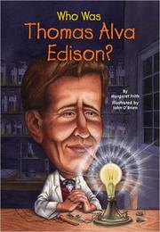 Front cover of Who was Thomas Alva Edison? by Margaret Frith
