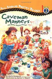 Front cover of Caveman manners and other polite poems by Steinberg, David