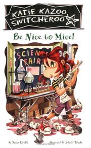 Front cover of Be Nice to Mice! by Nancy E. Krulik