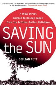Cover of Saving the Sun by Gillian Tett