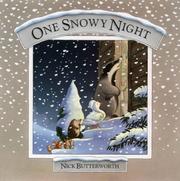Front cover of One snowy night by Nick Butterworth