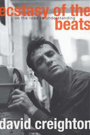 Front cover of Ecstasy of the beats by David Creighton
