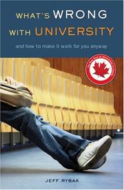 Cover of What's Wrong with University by Jeff Rybak