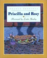 Front cover of Priscilla and Rosy by Sharon Jennings