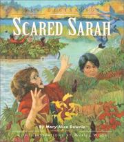 Cover of Scared Sarah by Mary Alice Downie
