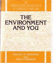 Front cover of The environment and you by Tracey Mary Derwing