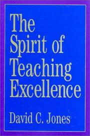 Front cover of Spirit of Teaching Excellence by David Jones