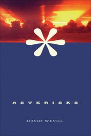 Cover of Asterisks by David Wevill
