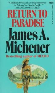 Cover of Return to Paradise by James A. Michener