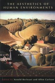 Front cover of Aesthetics of Human Environments by Arnold Berleant
