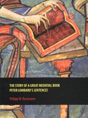 Front cover of The Story of a Great Medieval Book (Rethinking the Middle Ages) by Philipp W. Rosemann