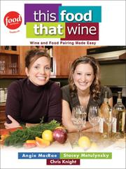 Cover of This Food, That Wine by Chris Knight