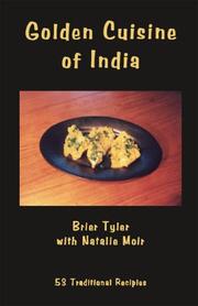 Front cover of Golden Cuisine of India by Brier Tyler