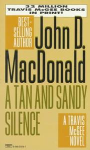 Front cover of A Tan and Sandy Silence (Travis McGee Mysteries) by John D. MacDonald