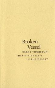 Cover of Broken vessel by Harry Thurston