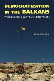 Front cover of Democratization in the Balkans by Richard P. Farkas