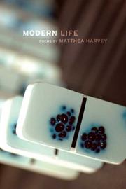 Cover of Modern life by Matthea Harvey