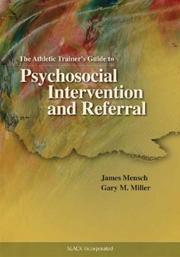 Front cover of The athletic trainer's guide to psychosocial intervention and referral by James Mensch