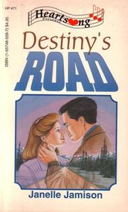 Cover of Destiny's Road (Heartsong Presents #71) by Janelle Jamison