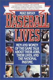 Cover of Baseball Lives by Mike Bryan
