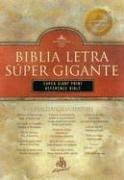 Front cover of Biblia Letra Super Gigante Con Referencias/Super Giant Print Reference Bible by Unknown