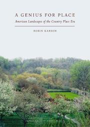 Cover of A Genius for Place by Robin Karson