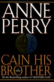 Front cover of Cain his brother by Anne Perry