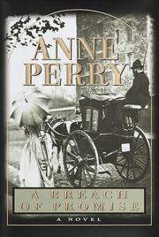 Front cover of A Breach of Promise by Anne Perry