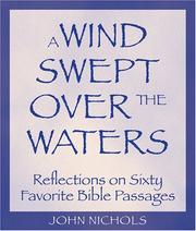Front cover of A wind swept over the waters by John Nichols