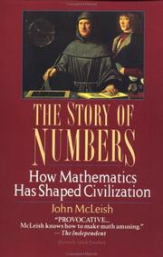 Front cover of The story of numbers by McLeish, John Ph. D.