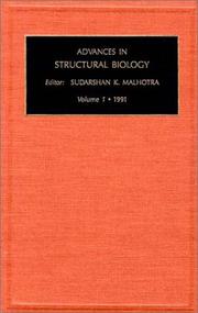 Front cover of Advances in Structural Biology, Volume 1 (Advances in Structural Biology) by S.K. Malhotra